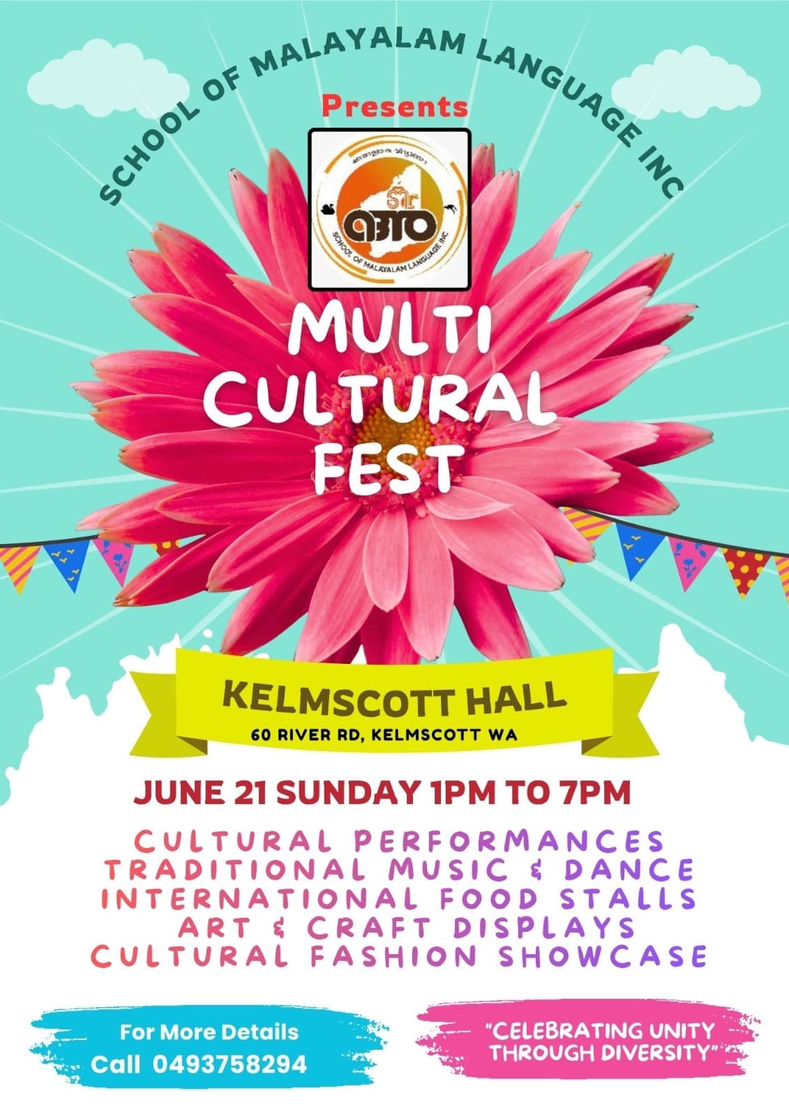 Multicultural Fest — festival flyer